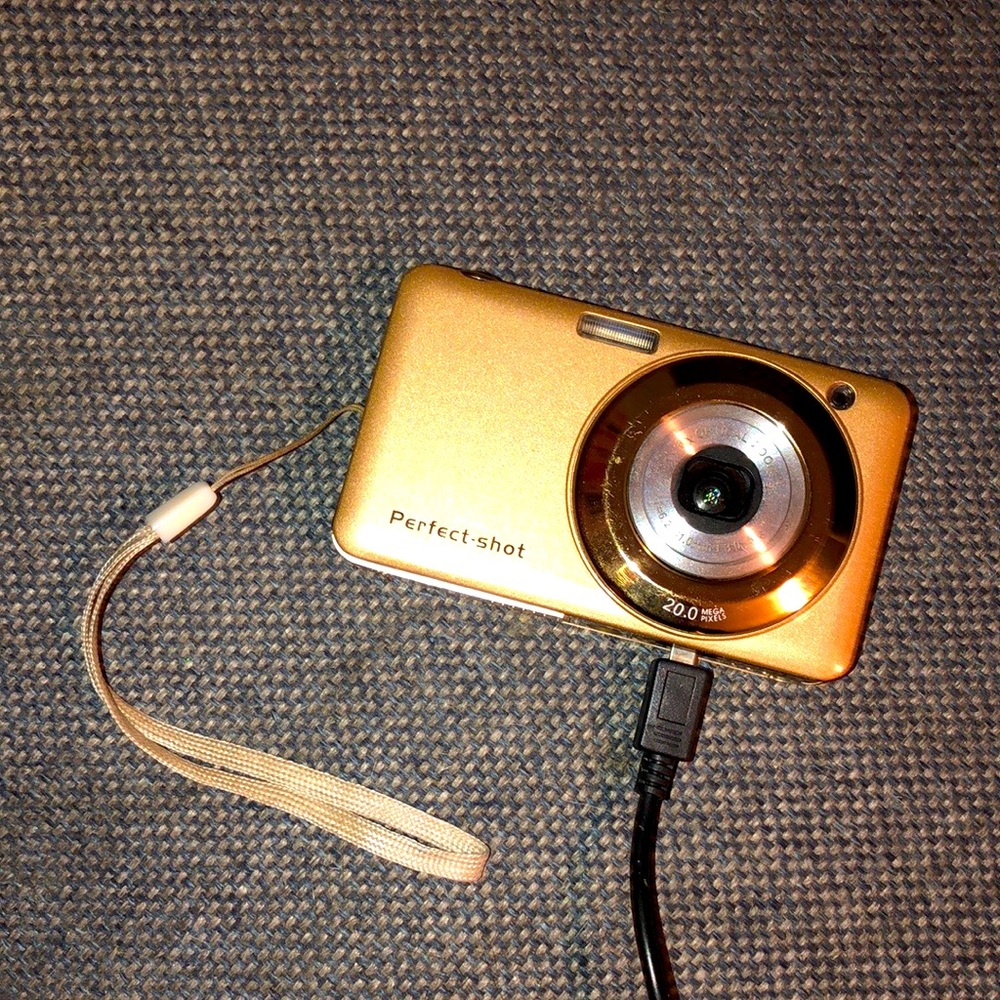 Gold Perfect-Shot Digital Camera